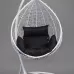 Подвесное кресло-кокон SEVILLA белый  + каркас (Подвесное кресло-кокон SEVILLA белый+ бежевая подушка SEV-1 201)