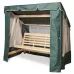 Тент-шатер + москитная сетка для деревянных качелей