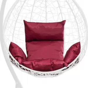 Подушка со спинкой и подлокотниками для подвесного кресла