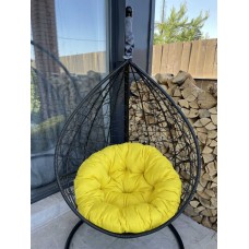 Подушка для подвесного кресла Круглая 110 см полиэстер (Подушка для подвесного кресла Круглая желтый KRUG-7)