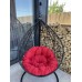 Подушка для подвесного кресла Круглая 110 см полиэстер (Подушка для подвесного кресла Круглая красный KRUG-6)