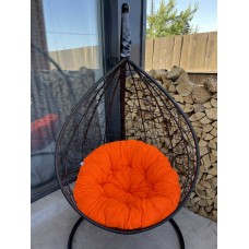 Подушка для подвесного кресла Круглая 110 см полиэстер (Подушка для подвесного кресла Круглая оранжевый KRUG-12)