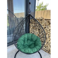 Подушка для подвесного кресла Круглая 110 см полиэстер (Подушка для подвесного кресла Круглая зеленый KRUG-3)